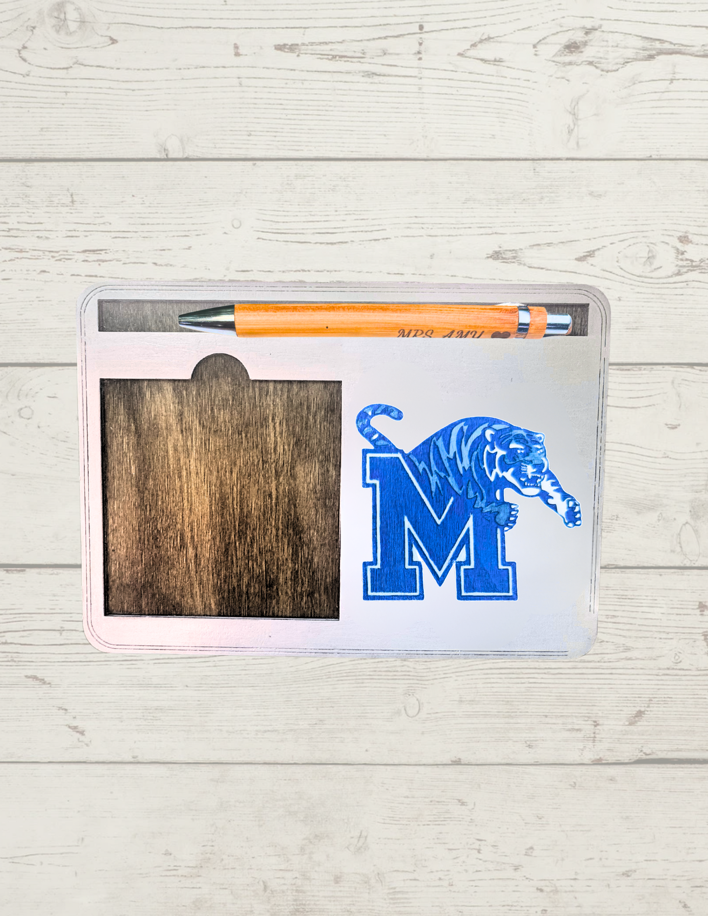 Sticky Note and Pen Holder: Choose design of your choice