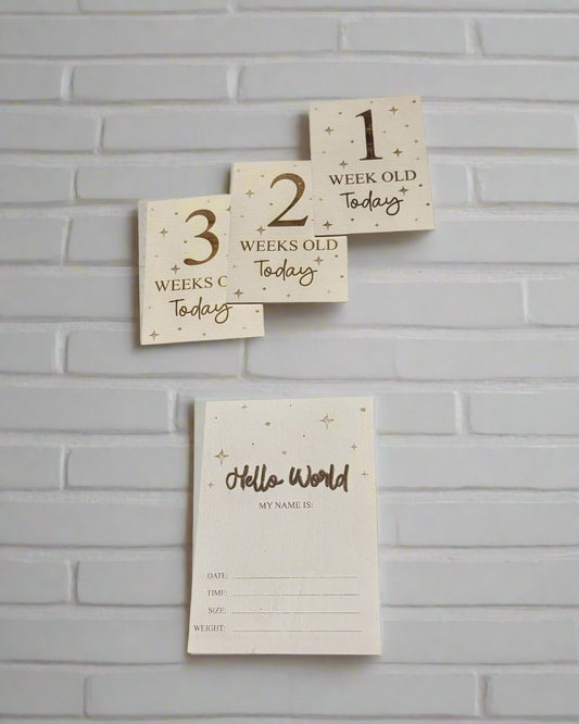 Baby Milestone Cards: Capture Every Precious Moment